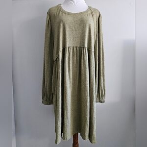 Olive Green Women's Dress